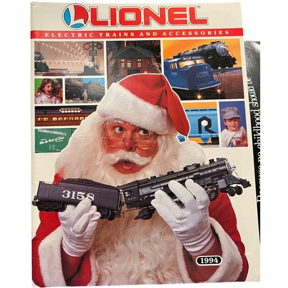 Lionel Catalog Lot of 7 1985 thru 1994 Model Electric Miniature Railroad Trains - Picture 4 of 16